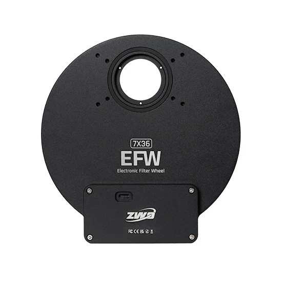 ZWO EFW motorizált szűrőváltó 7×36 mm szűrőhöz (USB-C) ZWO EFW motorizált szűrőváltó 7×36 mm szűrőhöz (USB-C)