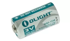 Olight CR123 Li-Ion elem (1600 mAh)